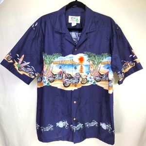 KY's Hawaiian Motorcycle shirt